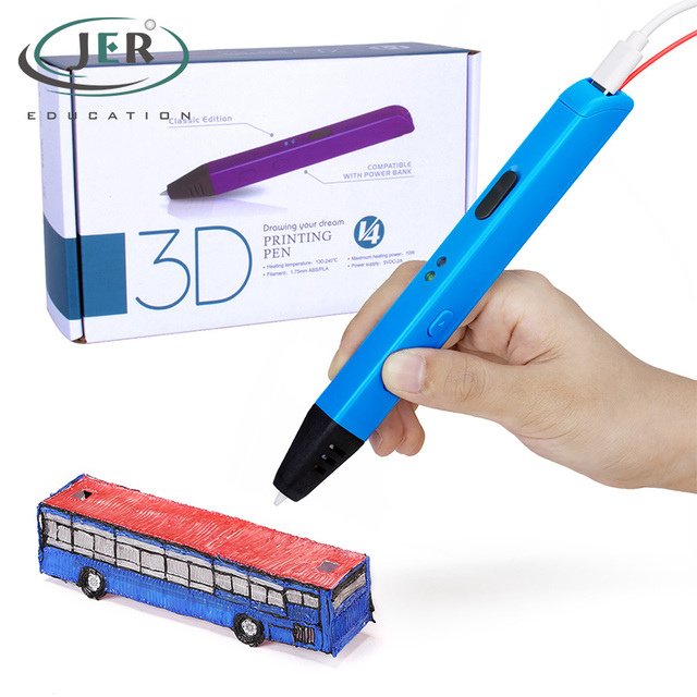 Hot Selling 3d Printer Pen JER Factory Custom Professional 3d Printing Set for Kids Gift Diy Educational Drawing Toys 3d Pens