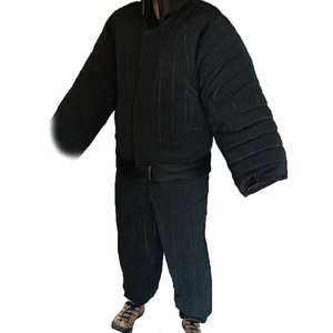 بدلة تدريب الكلاب للحماية الكاملة من العض، مصنوعة من مواد صديقة للبيئة من الجوت، ملابس واقية كبيرة الحجم ضد عض الكلاب - Product Image 1