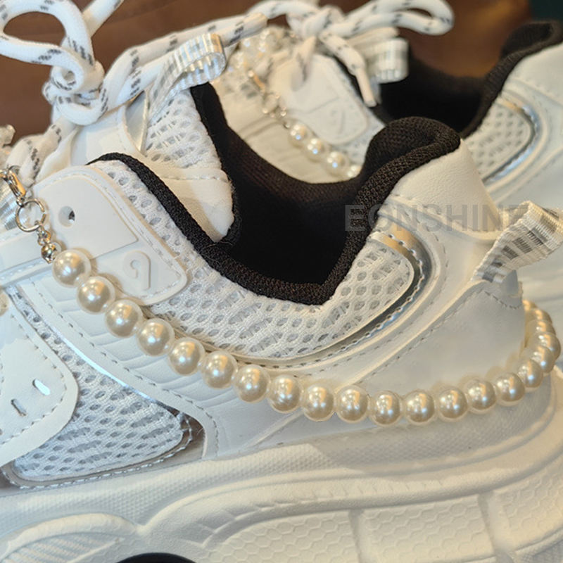 #04 pearl shoe heel chain