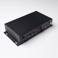 Fabricant Rockchip Rk3568 Boîtier métallique 4k Dual HD Gigabit Ethernet Android 11 Boîte de lecteur multimédia pour publicité numérique
