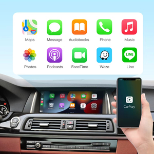 무선 CarPlay 어댑터 개조 키트 휴대용 1 년 보증 BMW 1 2 3 4 시리즈 NBT 시스템 디코더 F20 F21 F22 F23 내장 - Product Image 6