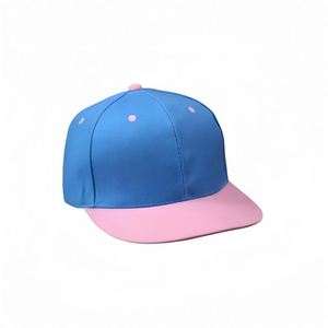 Casquette Snapback à 6 panneaux bicolore personnalisable, en coton, unisexe, design sportif et décontracté, taille ajustable, activités de plein air - Product Image 4