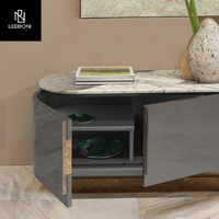 TV-Schrank Luxuriöser High-End TV-Schrank mit Marmorplatte Hochwertige Esszimmer- und Wohnzimmermöbel mit Elegantem Design für Villen