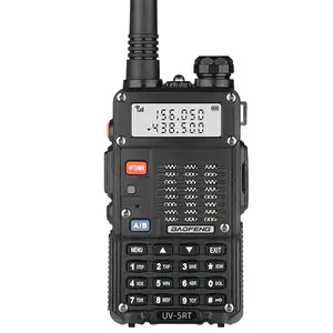 BAOFENG-walkie-talkie de mano, Radio portátil VHF/UHF, 136-174/400-520MHz, dos canales, banda Dual, CB Ham, UV-5RT