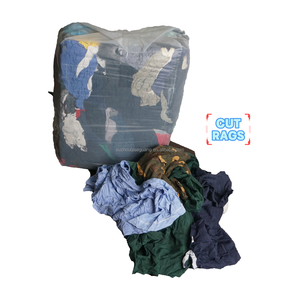 Piezas de corte Trapos de algodón de colores mezclados Limpiaparabrisas Trapo Industrial Multicolor 100% <span class=keywords><strong>Camiseta</strong></span> De Algodon 10 Kg <span class=keywords><strong>Camiseta</strong></span> Trapos de limpieza - Product Image 3