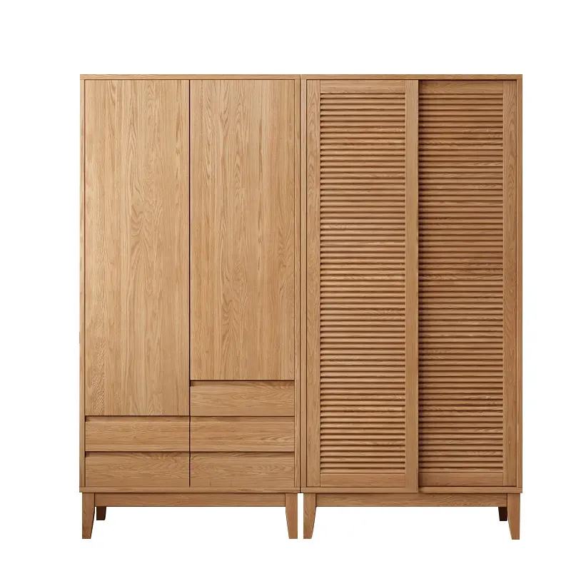 Kunden spezifische Kleidung Veranstalter Modernes Design Schlafzimmer möbel Schrank Schrank 2 Schiebetüren Holzwand Kleidung Kleider schrank Schlafzimmer