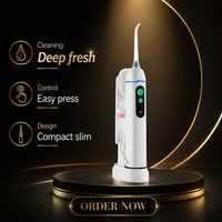 Irrigador Bucal Jetpik JP210 Solo Health Water Jet con Limpiador de Dientes y Cabezal de Nylon para Cuidado Dental