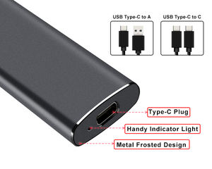 Topdisk New Type-C Factory Disco duro Unidad de estado sólido SSD portátil externo 1TB 2TB - Product Image 3