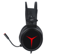 Untuk Lenovo Legion Start Y360 Headset Gaming berkabel dengan mikrofon sensitif desain ergonomis baru disegel