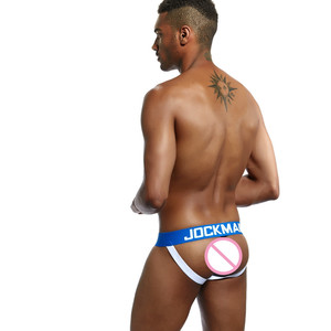 Slip da <span class=keywords><strong>Uomo</strong></span> <span class=keywords><strong>Sexy</strong></span> in Cotone, Jockstrap e Perizoma in Cotone per Gay - Product Image 6
