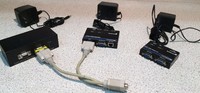 PLC 4 Port VGA Extender-Cat5 +Local/Remote Units-UTP VA Warranty Product
