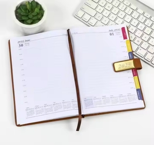 Wholesale Custom Logo A5 Printed <b>Leather</b> Colorful Design Business Notebook - Product Image 3