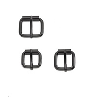 Boucles à rouleaux métalliques pour ceintures, quincaillerie, boucles à ardillon pour sacs, sangles de ceinture en cuir, sacs à dos, chaussures, colliers de chien, accessoires de chaîne
