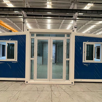 Maison préfabriquée en conteneur avec chambre à coucher, maison en conteneur extensible pour usage domestique, maisons mobiles modulaires préfabriquées en conteneur
