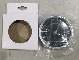 2023 Новый 58 мм оптом автомобильный Термометр аналоговый без батареи - Product Image 4