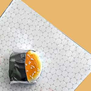 Papel de Aislamiento de Panal de Aluminio para Empaque de Comida para Llevar de Hamburguesas y Hot Dogs, Papel para Envolver Alimentos - Product Image 1