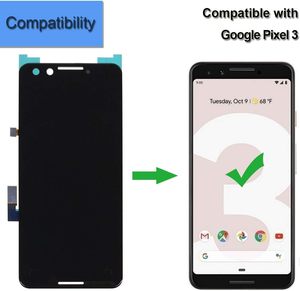 Écran tactile Amoled compatible avec <span class=keywords><strong>Google</strong></span> <span class=keywords><strong>Pixel</strong></span> <span class=keywords><strong>3</strong></span> G013A 5.5 "Touch Screen Display Assembly Digitizer Glass LCD - Product Image 5