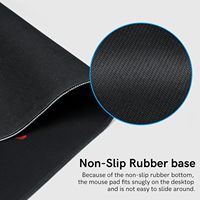 Grand tapis de souris de jeu XVX pour bureau, noir, fleurs de prunier, XXL, 35,4 x 15,7 pouces, imperméable, antidérapant, base en fibre, tapis de bureau