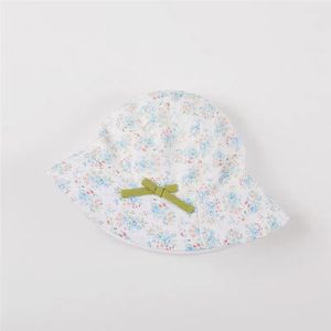 Kỳ nghỉ Du Lịch Ngoài Trời bên bé gái dễ thương Sun Proof lớn vành bé gái trẻ mới biết đi cô gái thực vật in xô hat - Product Image 3