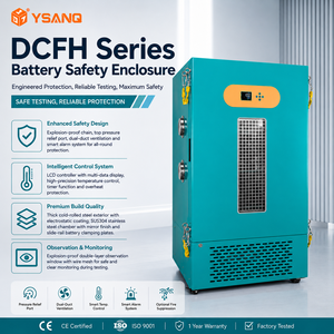 Chambre de sécurité intelligente pour batteries |   Boîte de protection de batterie certifiée CE avec suppression automatique des incendies - Product Image 1