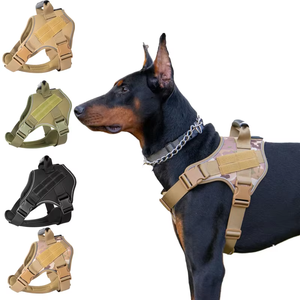 Arnés táctico <span class=keywords><strong>para</strong></span> perros, <span class=keywords><strong>chaleco</strong></span> de entrenamiento <span class=keywords><strong>para</strong></span> mascotas <span class=keywords><strong>Doberman</strong></span> Pinscher, arnés <span class=keywords><strong>para</strong></span> perros pequeños, medianos y grandes, a prueba de explosiones - Product Image 1
