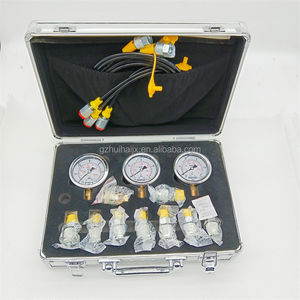 Baggerteile universaler digitaler Druckmaß 3 Messgeräte-Prüfwerkzeug Digitaler hydraulischer Druckmaß-Prüfsatz - Product Image 6