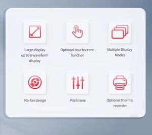 เครื่องวัดสัญญาณชีพสัตว์แบบพกพา VahnLing CMS9100 สำหรับสัตวแพทย์ วัดค่าพารามิเตอร์ได้หลายตัว - Product Image 6