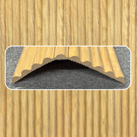 Moulure décorative en MDF de qualité professionnelle, à motif géométrique personnalisé, étanche et anti-moisissure, pour chambre à coucher européenne et entrepôt