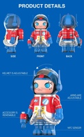 POPMART MEGA SPACE MOLLY 1000% Оптимус Прайм Оригинальная аниме-фигурка из ПВХ, плюшевая, масштаб 1/12, для декора дома, таинственная коробка