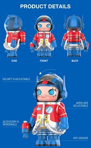 POPMART MEGA SPACE MOLLY 1000% Optimuss Prime Figurine d'action en PVC d'anime originale, peluche, échelle 1/12, décoration d'intérieur, boîte mystère - Product Image 6