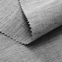 Tissu en toile Oxford enduite de PU imperméable 300D, polyester teint en fil, lin