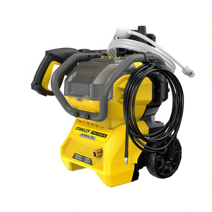 Nettoyeur haute pression électrique Stanley Patmax 1500 Psi 1,4 GPM avec roues et tuyau - Product Image 2