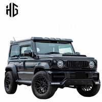 Fibre de verre Lb Style garde-boue de roue de voiture fusées pare-chocs frontal Modification de pare-chocs arrière Kits de carrosserie accessoires pour Suzuki Jimny