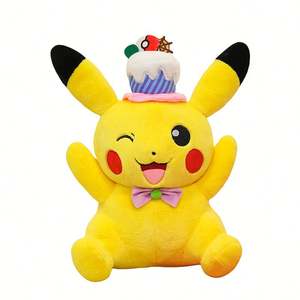 Nuevo Peluche <span class=keywords><strong>de</strong></span> <span class=keywords><strong>Pikachu</strong></span>, Regalo para Niños, Personaje <span class=keywords><strong>de</strong></span> <span class=keywords><strong>Anime</strong></span> Famoso, Juguete <span class=keywords><strong>de</strong></span> Peluche <span class=keywords><strong>de</strong></span> <span class=keywords><strong>Pikachu</strong></span> para Niños - Product Image 5