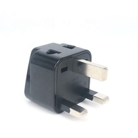 Adaptateur de voyage multi-prises 2-en-1 Europe vers Royaume-Uni, chargeur pour l'Arabie Saoudite et le Royaume-Uni
