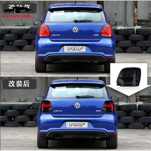 Feu arrière VLAND LED pour VW Polo 2011-2016 Vento Feu arrière Lentille claire Couleur rouge 24V Feu arrière Frein <span class=keywords><strong>Clignotant</strong></span> État neuf - Product Image 4