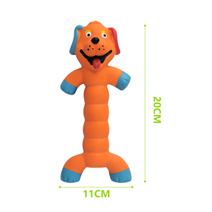 Nunbellpets toptan çevre dostu yeni tasarım lateks yumuşak uzun kemik şekli köpek oyuncak Bite dayanıklı interaktif - Product Image 5