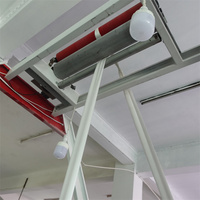 Tissu rond pour tuyau d'incendie, tissage à la machine, tissu pour élingue
