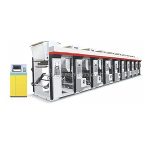 ASY-61000M Midden Snelheid 6 Kleuren As-Minder Cilinder Diepdruk Afdrukken Machine