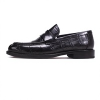 VOGU Herren Freizeitschuhe aus Leder 2025 – Neue Business-Slipper im britischen Stil mit atmungsaktiver Goodyear-Rahmennaht für bequeme Tage