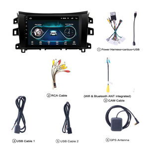 Lecteur multimédia 2 Din 9 pouces pour Nissan NAVARA <span class=keywords><strong>Frontier</strong></span> NP300 <span class=keywords><strong>Radio</strong></span> Android 2016 2017 2018 Autoradio - Product Image 4
