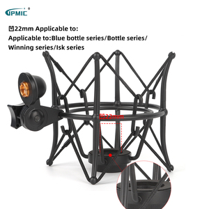 JPMIC โช้คเมาท์สำหรับไมโครโฟนคอนเดนเซอร์ U87 <span class=keywords><strong>U89</strong></span> M149 TLM193 TLM127 TLM170 สตูดิโอบันทึกเสียงเครื่องดนตรี - Product Image 5