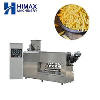 Ligne de fabrication de nouilles italiennes HIMAX Automation 500 kg/h, machine à fabriquer des macaronis, extrudeuse de pâtes, acier inoxydable de qualité alimentaire
