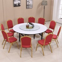 Chaise de salle de banquet d'hôtel, de conférence, de restaurant, de mariage, de formation, pour dirigeants, VIP et tables spéciales