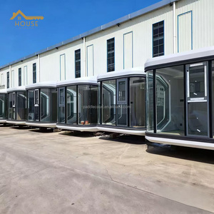Nhà hiện đại 8.5 mét với phòng tắm nhà táo đúc sẵn nhà di động prefab kính sang trọng nhà hiện đại - Product Image 1
