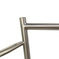 NOUVEAU Cadre de vélo de gravier en titane avec dropout UDH imprimé en 3D, cadre de vélo de route, accessoires de vélo imprimés en 3D