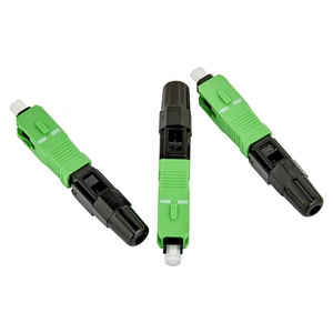 55/60Mm <span class=keywords><strong>SC</strong></span> APC Ftth Fiber Optic Fast <span class=keywords><strong>Connector</strong></span> Đối Với Cáp Thả - Product Image 1