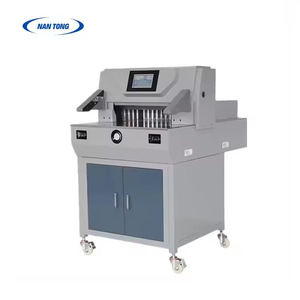 Coupe-papier programmable Nantong 500V9, électrique, A3 A4, avec écran numérique et rangement intégré - Product Image 2