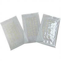 Patchs Hydrocolloïdes en PU pour l'Acné et les Boutons, Patchs Cicatrisants Longue Durée Ronds/Étoiles