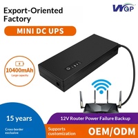 Mini UPS WGP DC12V3A pour routeur WiFi et caméra, montage arrière